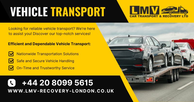 About Vehicle Transport in Tottenham Court